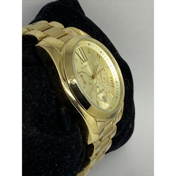 Michael Kors Bradshaw MK5605 Womens Stainless Steel Analog Dial Wrist Watch RQ35 - Picture 5 of 12